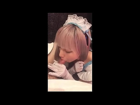 ❤️ Japanese Idol [mayuka], franskur vinnukonubúningur, 1. hluti, blástur og hristur af sér með húðkrem ❤️ Klámmyndband hjá okkur is.appassistance.ru ﹏